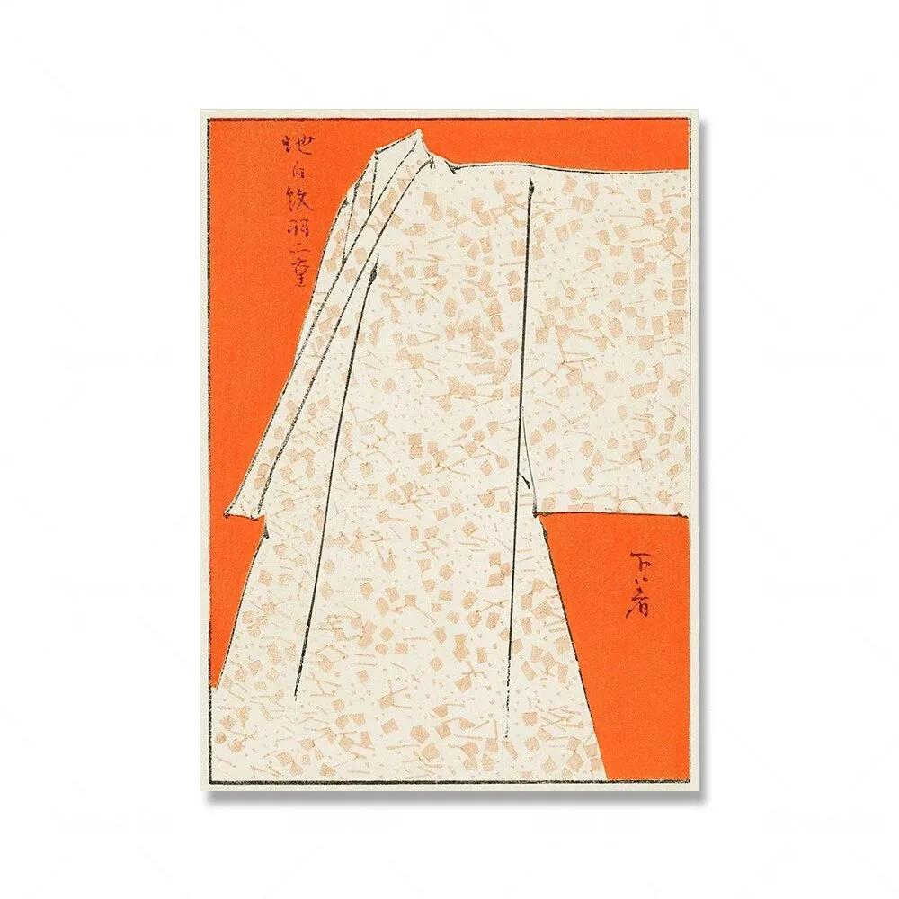 Vintage Lotus Woman Mount Fuji Japanese Wall Art Canvas Painting Nordic Posters And Prints Wall Pictures For Living Room Decor