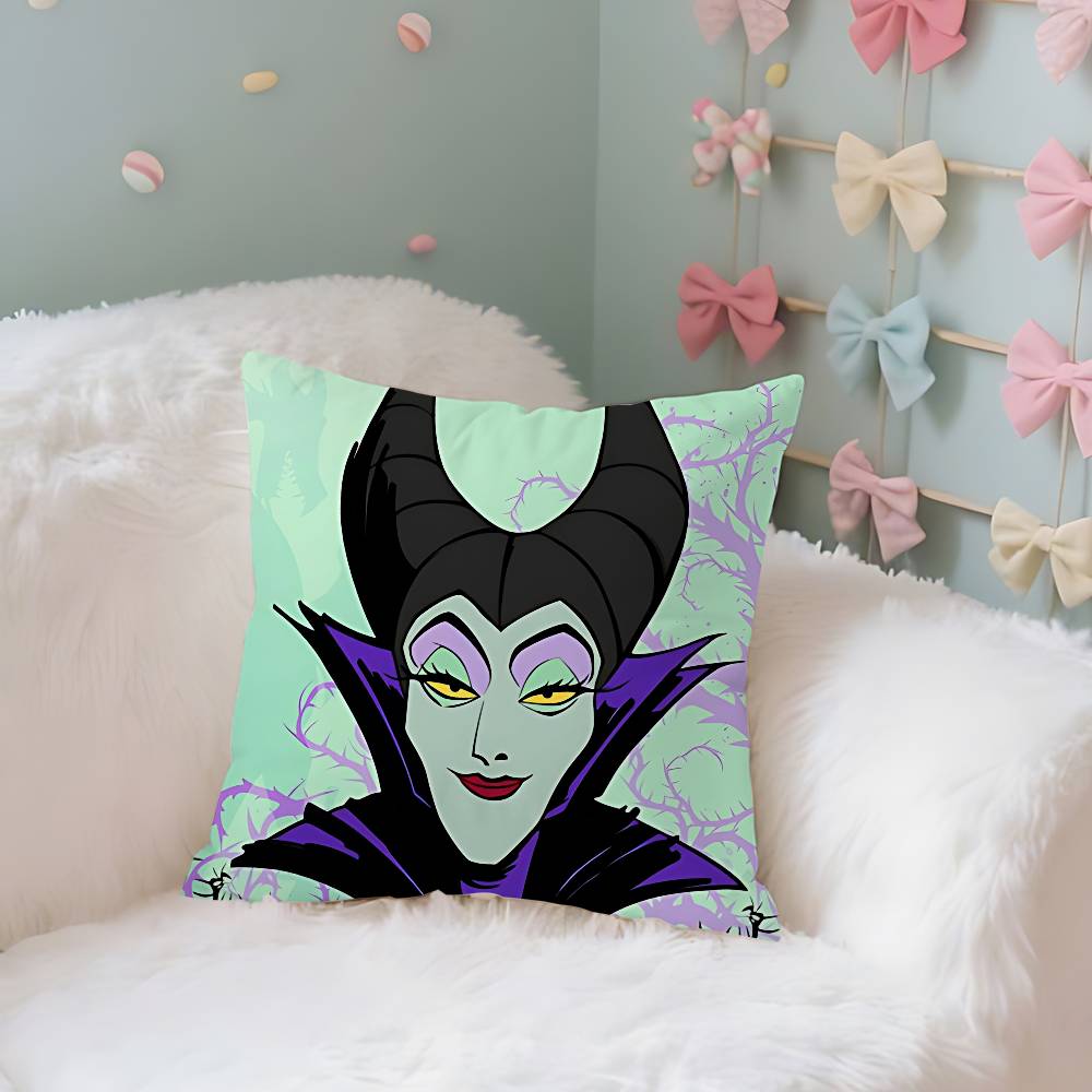 Q-villains-queens Case Plush Fabric Soft Pillowcase Double Sided Print Cushion Cover Household Gifts