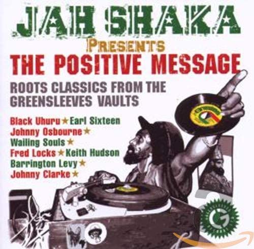 

CD JAH SHAKA Jah Shaka Presents the Positive Mes GRE2025 Greensleeves Re 2009 US Dance Electronica Used