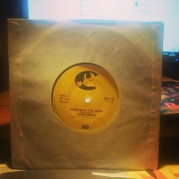 

7inch Record JUDGE DREAD - Jerk Your Body RNO78 Rhino Records 1987 UK Reggae, Ska & Dub Used
