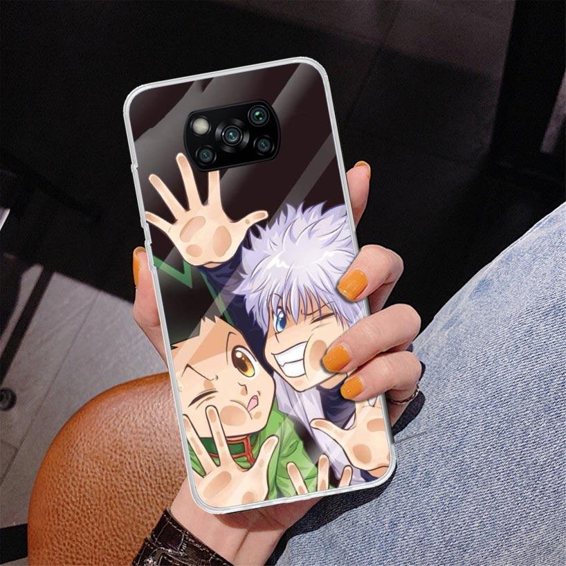 Hunter X Anime Phone Case For Xiaomi Poco X7 X6 X5 Pro F7 Ultra Redmi 15C 15 13C 13 12C 12 10 10A 10C 9 9A 9C 9T Cover Poco X7 X