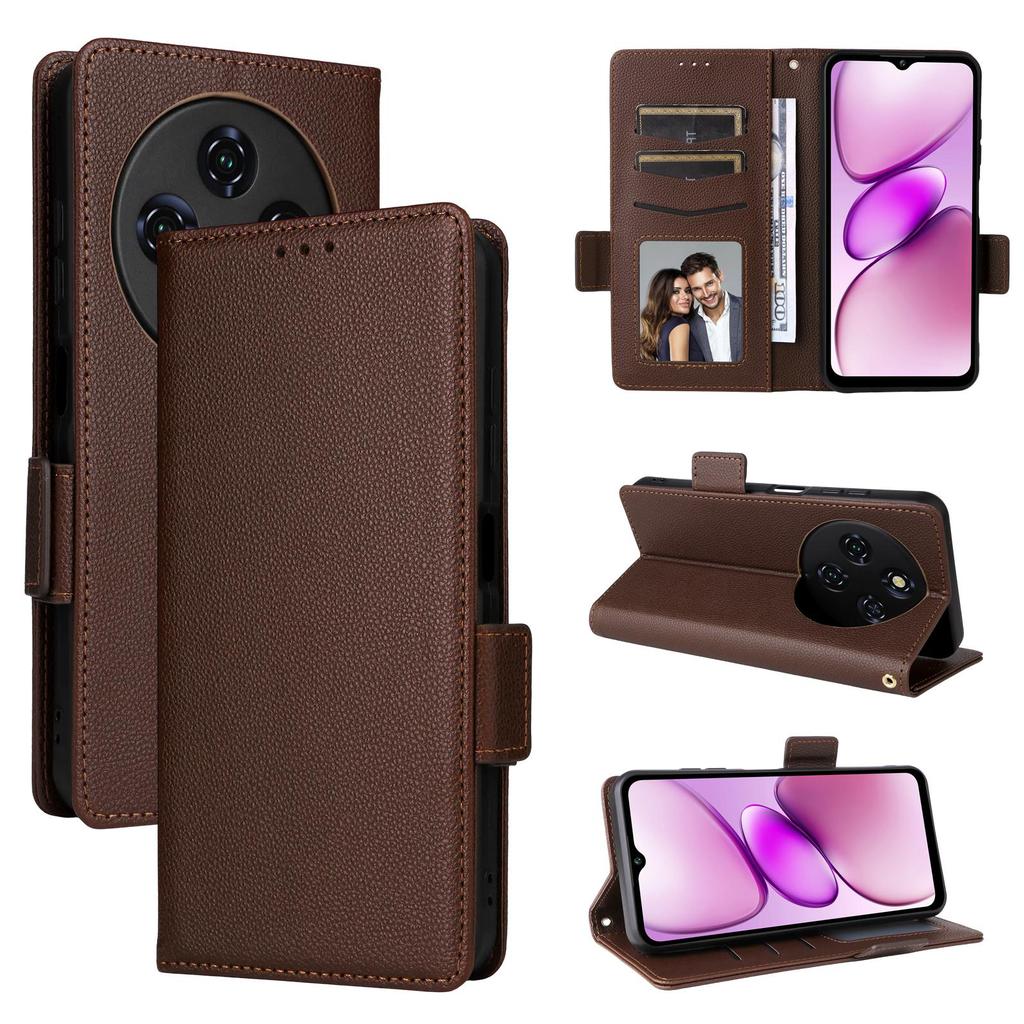 Flip Cover for Oukitel C5 2025 PU Leather Phone Case Full-Body Protection [RFID Blocking] Walllet Cover