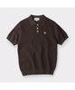 Henlikoteun [British Sporting Club] Waffle Short-Sleeves Polo Knit Abwam26701Brx
