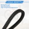 Motoforti Drive Belt Compatible for Suzuki AN400 for Burgman 400 for Skywave 400 2003-2006 Wear-Resistant Powersports V-Belt