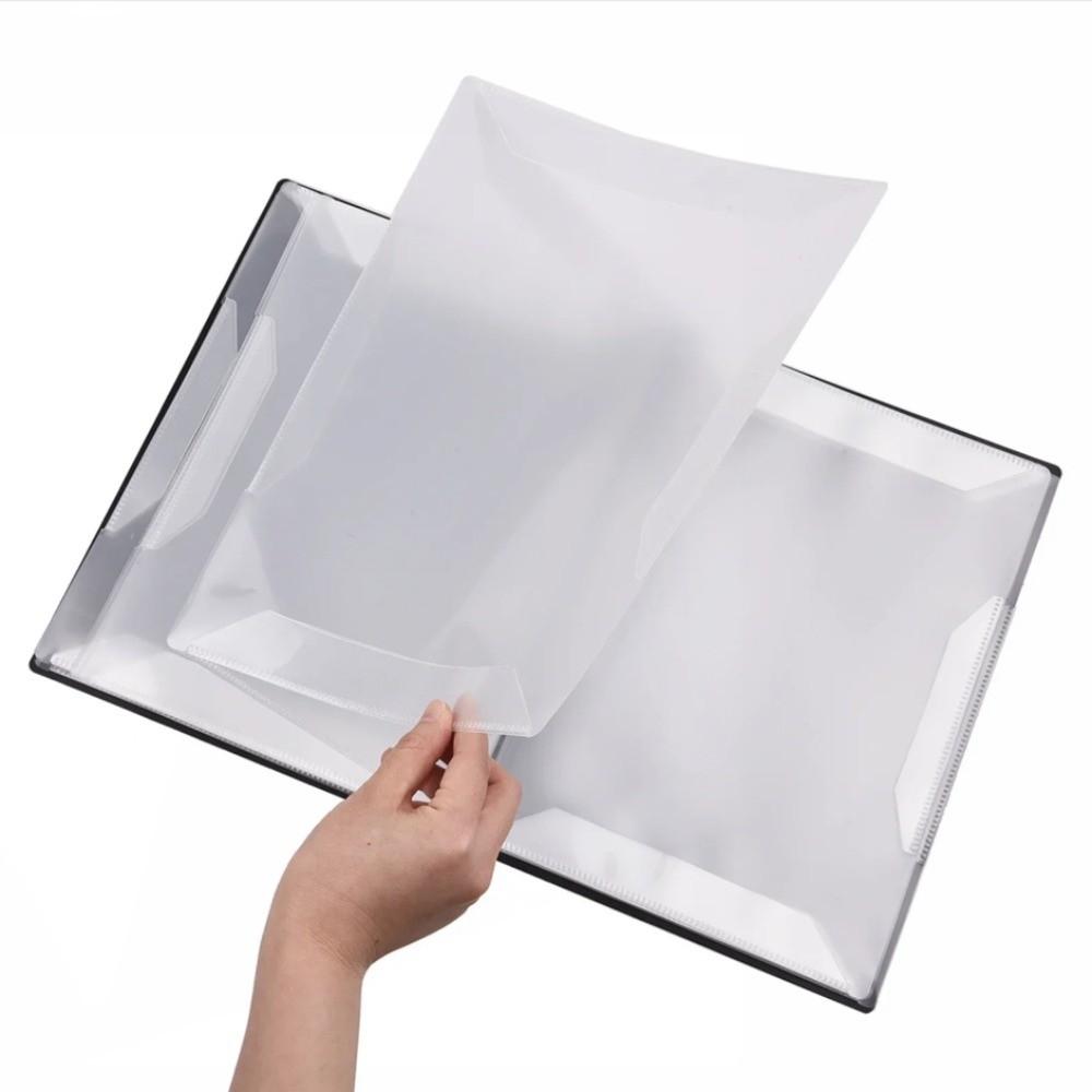 Contiguous Page Design Multi-layer Music Score Folder 40 Pockets A4 Sheet Music Folder  Paper Sheet