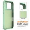 For iPhone 17 Pro Max Case Compatible with MagSafe Ripple Texture Liquid Silicone Protective Cover with Strap