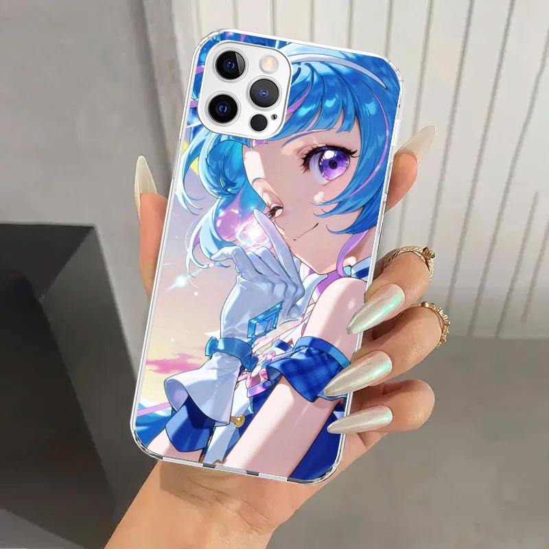 Pretty Cure Anime Phone Case for Iphone 17 Air 16 15 Plus 14 13 Mini 12 11 Pro Max 16E 7 8 SE 2020 Soft Funda Print Shell 17 Air