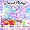 Personalized Gardevoir Diamond Art Custom Name 5D Diamond Painting Full Drill DIY Craft