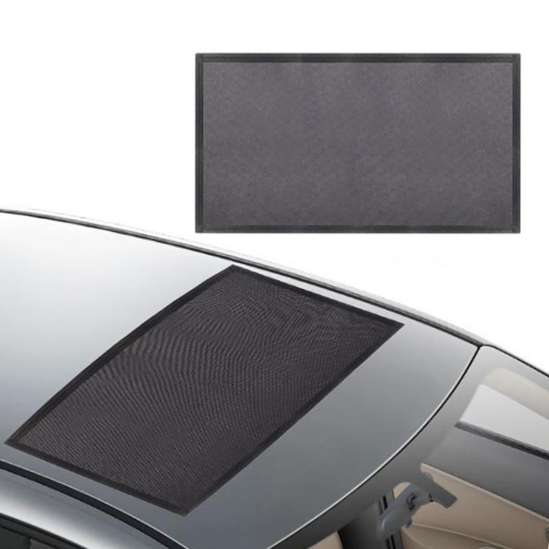 Car Sun Shade with Magnetic Strip Roof Window shield Sun Shade Blocker Car Roof Cover UV Protection Breathable Car Roof Covers