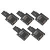 5 Pcs EMMC to USD Board Produce Intermittent Images Precise EMMC to Storage Card Adapter Board for