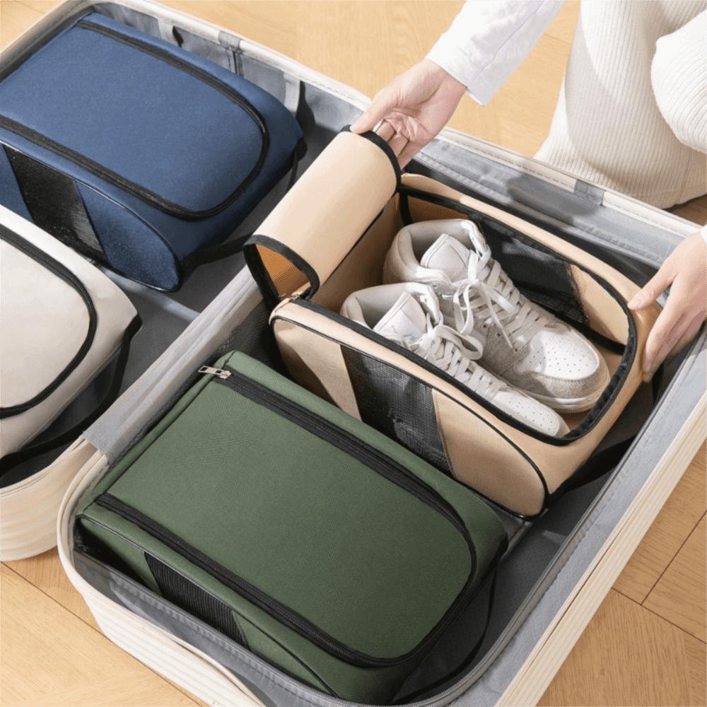 Waterproof Portable Sneakers Case Breathable Travel Slipper Handbag Shoe Packing Pouch Golf