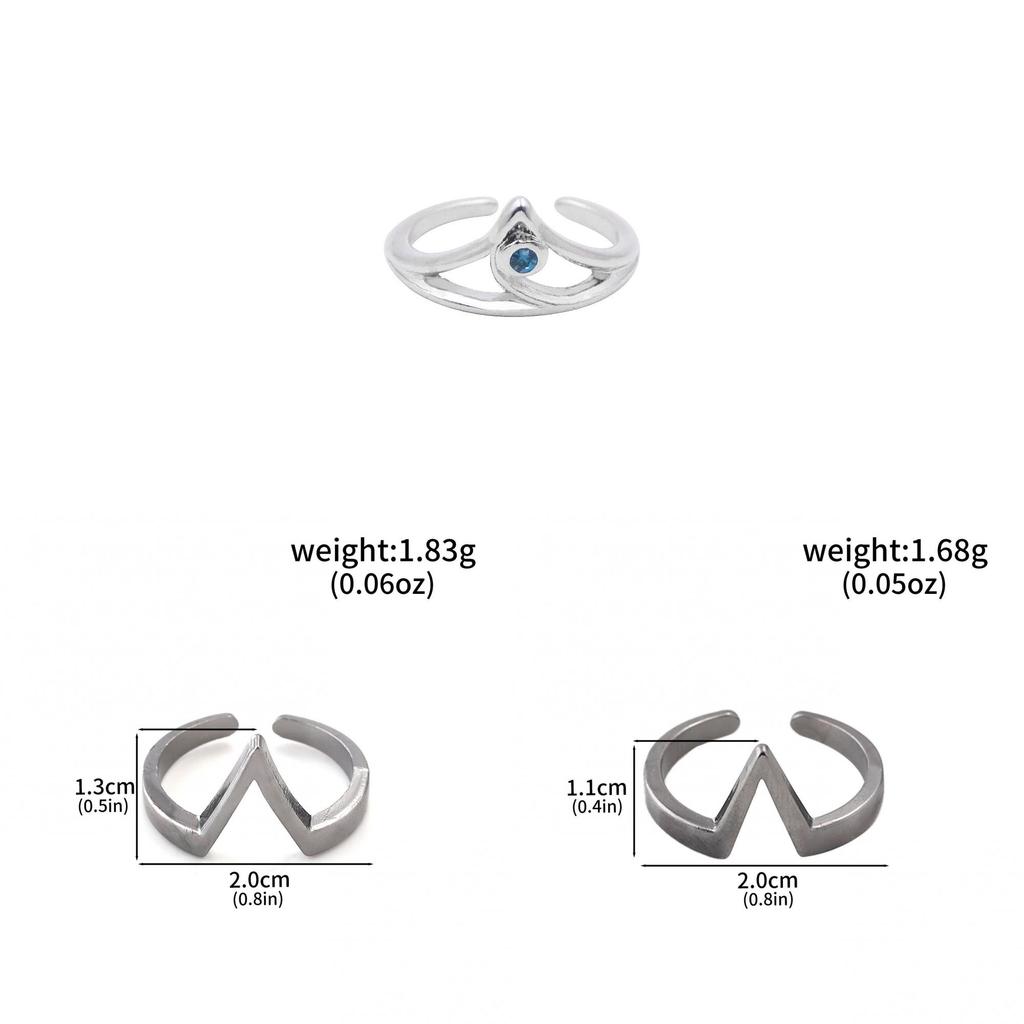 Anime Style Metal Contract Ring With Cartoon Character Design For Collectors