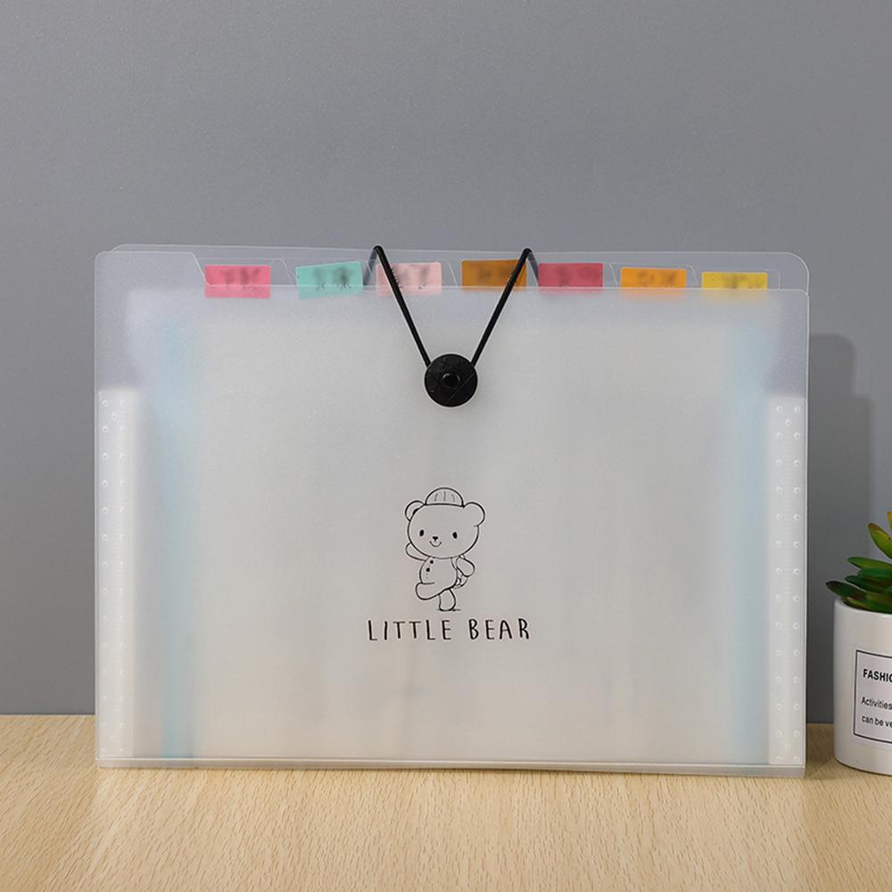 Organ Bag With 8 Compartments, Test Paper Bag, Multi-Layer Folder, Folder, Stationery Storage Supplies