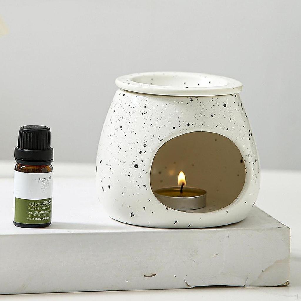 Essential Oil Burner Tealight Candle Holder Table Centerpiece Housewarming Gift Waxes Melt