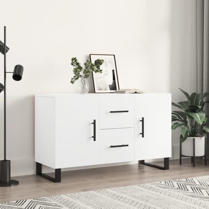 VidaXL Buffet blanc 100x36x60 cm bois d'ingénierie 828196