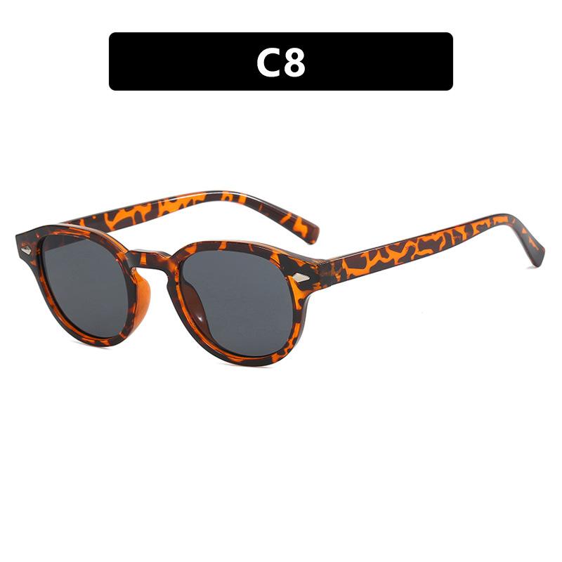 New Fashion Sunglasses Luxury Rice Nail Men Sunglasses Retro Style Sun Glasses Men And Women Alike Eyewear Uv400 Shades