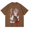 230 Gsm 100% Cotton Dragon Ball V60 Majin Vegeta Print Unisex Heavy Cotton T Shirt