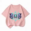 Printed Children's Pure Cotton T-shirt for Boys and Girls, Summer Comfortable and Breathable Children's T-shirt