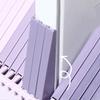 Gradient Color Book Holders Book Stands Book Stoppers Piano Key Bookends Decorative Bookends for School Home Office