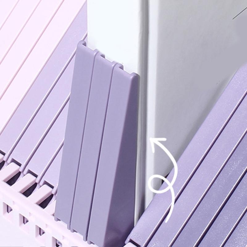 Gradient Color Book Holders Book Stands Book Stoppers Piano Key Bookends Decorative Bookends for School Home Office