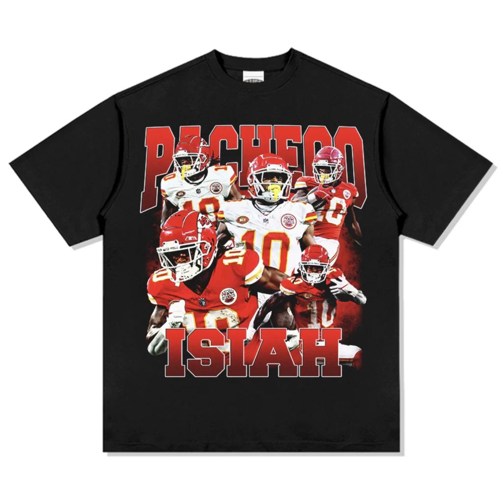 Pacheco Isaiah Football Graphic T-shirt