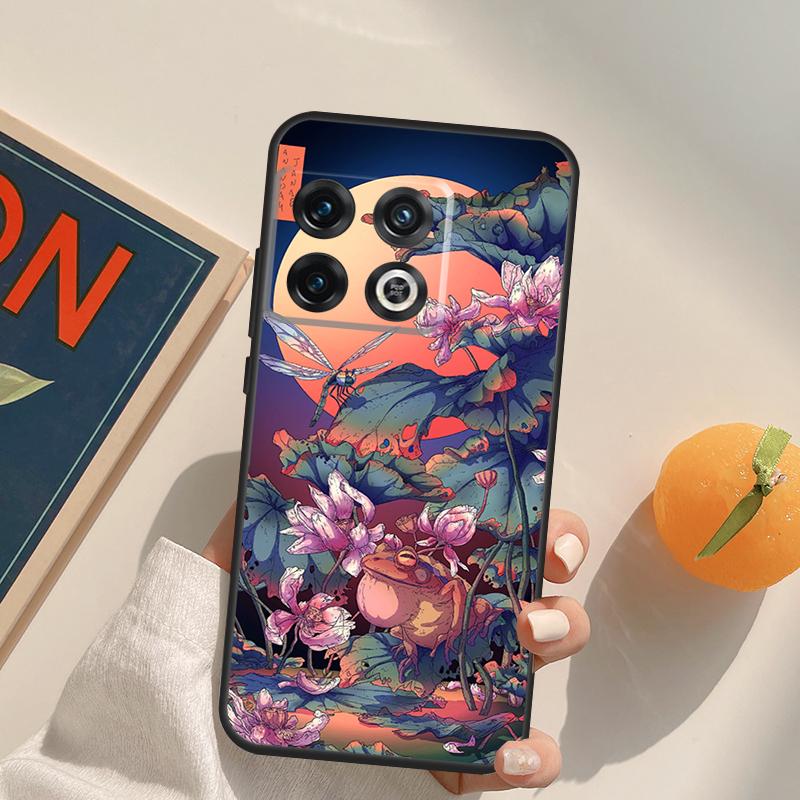 Japanese Style Art Japan Case For OnePlus Nord N10 N20 N100 N200 CE 2 2T OnePlus Ace 9 11 10 Pro 8T 9R 10T 9RT Cover