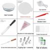 Plastic Cake Decorating Turntable Set