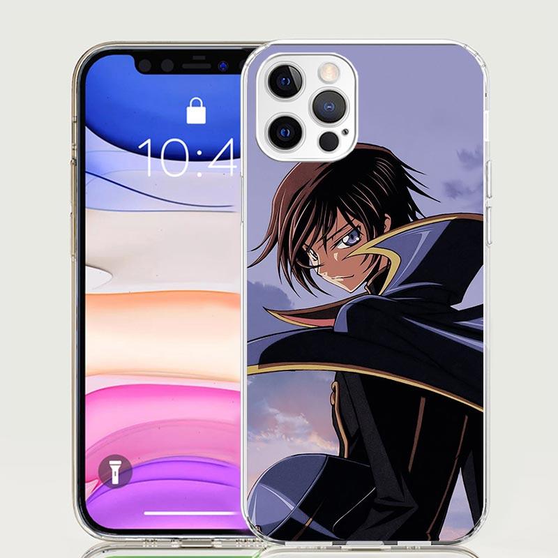 Code Geass Anime Phone Case For iPhone 17 Air 16 15 Plus 11 14 Pro Max 13 Mini 12 7 8 + SE Pattern Art Customized Cover 17 Air 1