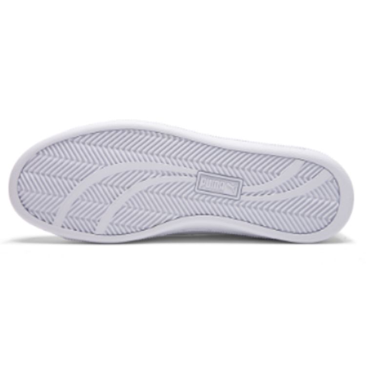 Puma Unisex Smash Buck Low-Top Lifestyle Sneaker Smash White 356753-24