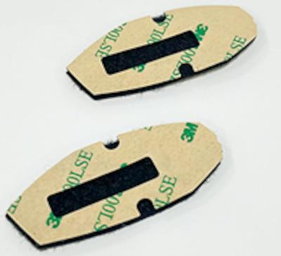 SYGN HOUSE 00082434 Motorcycle Bluetooth Income Optional Parts for B+COM TALK Body Fixed Velcro 2 Pieces