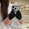 High-End Korean Polka Dot Bowknot Case for iPhone 17/16 Pro Max/15 Pro