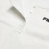 Fila Original Simple Solid Color Embroidered T-Shirt Women Tops Cloud-White F11W629113FWT
