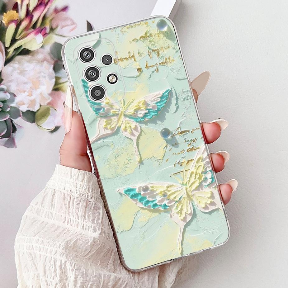 For Samsung Galaxy A52 A52s A72 5G Case Cute Painted Cover Soft Silicone Phone Cases For Samsung A52 A 52 s Galaxy A72 5G Fundas
