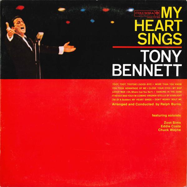 LP Record TONY BENNETT - My Heart Sings LSP15825 CBS 1986 Spain Jazz Used