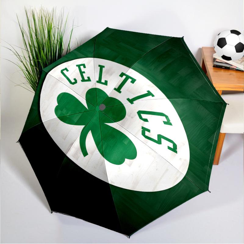 Boston Sports Icons Umbrella 8-Frame for Travel, Camping, Casual Lightweight Portable Umbrella, Essential for Every Family Holidays Gift
