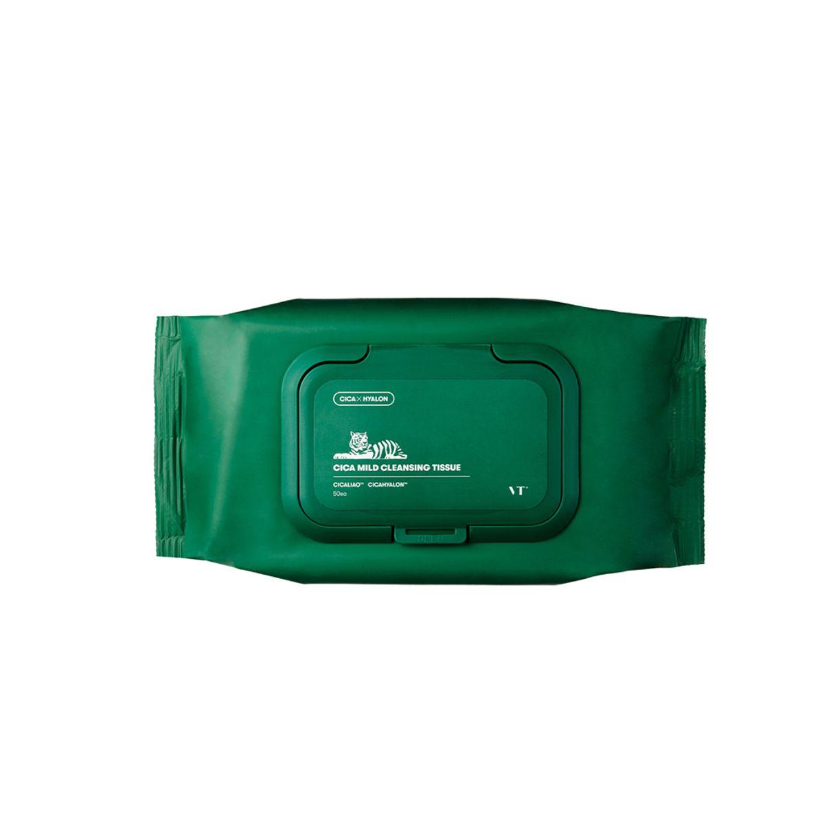 VT Cica Mild Cleansing Tissues (50 sheets)