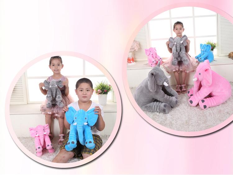 Elephant Hug Pillow Plush Toy - Soothing Sleep & Gift for Children