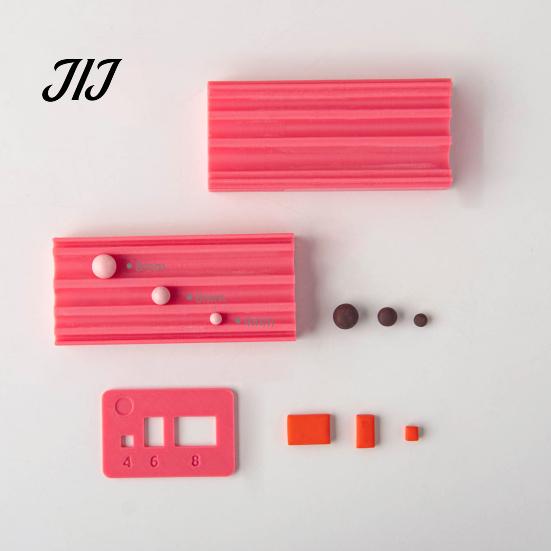 Placa de Corte de Argila de Precisão, Molde Fabricador de Bolas de Polímero, Rolo 4mm 6mm 8mm 10mm 12mm Ferramentas para Fazer Joias para Iniciantes 15mm 18mm 20mm Esfera