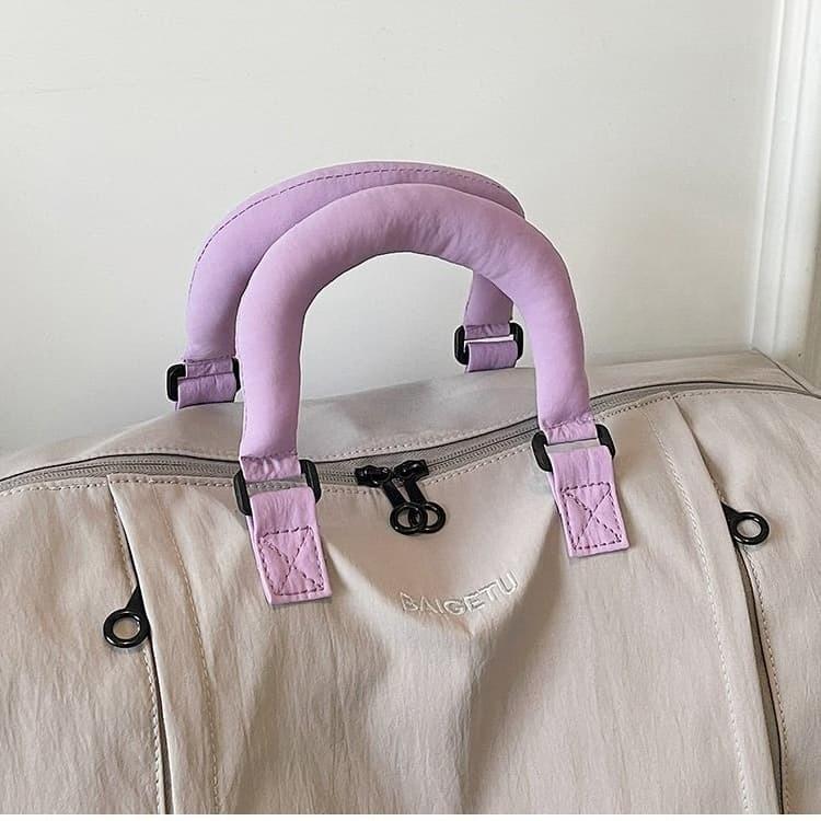 Large capacity travel bag women's fitness luggage bag