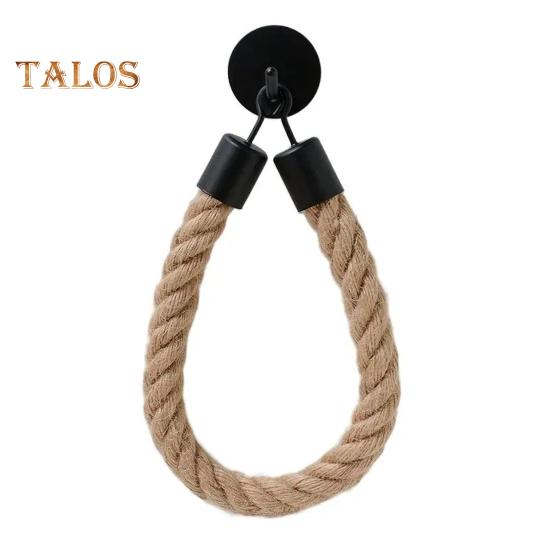 

Держатель для туалетной бумаги в стиле ретро, самоклеящийся, установка без сверления, многофункциональная вешалка для полотенец, подставка для рулонов бумаги, украшение для ванной комнаты чёрный