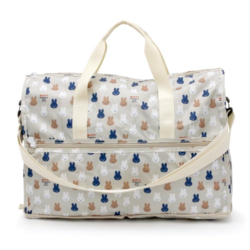 [Hapitas] Miffy Folding Boston Bag, Medium, H0002 B274. Gray Many