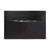 Hermes Citizen Twill Compact Silk Pattern Epsom Calfskin Card Holder Men accessories Black Verona-Green H088019CAAC