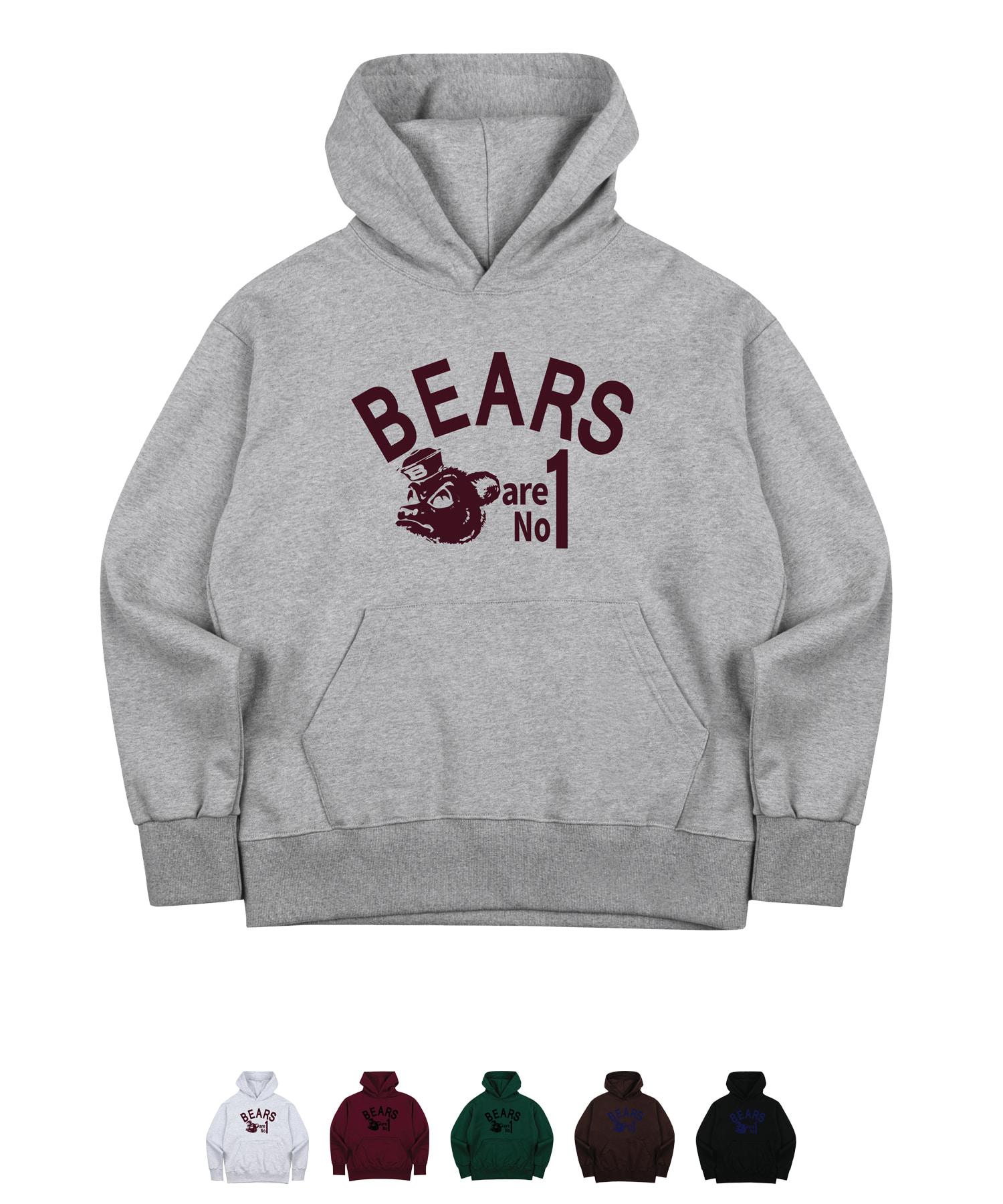 Темно-синяя толстовка Team Ntv Hd-Bears1 (Тип B) Green/3