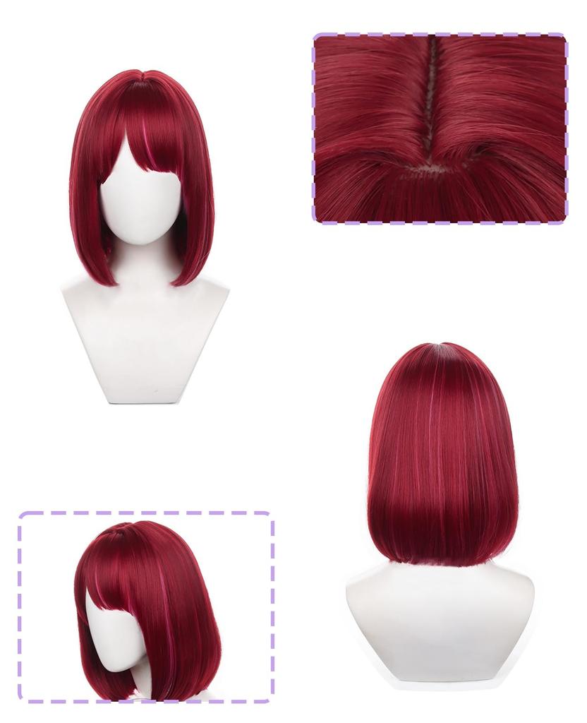 Arima Kana Cosplay with Wig Anime Cosplay Costume Manga Halloween Costume Idol Clothes Event Fancy Dress Photoshoot M [CR ROLECOS]