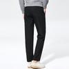 Men's Fleece Lined Straight-Leg Casual Pants