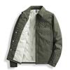 Herren Schwarze Lässige Revers Daunenjacke - Winter Kältebeständig, Warm, Lockere Passform