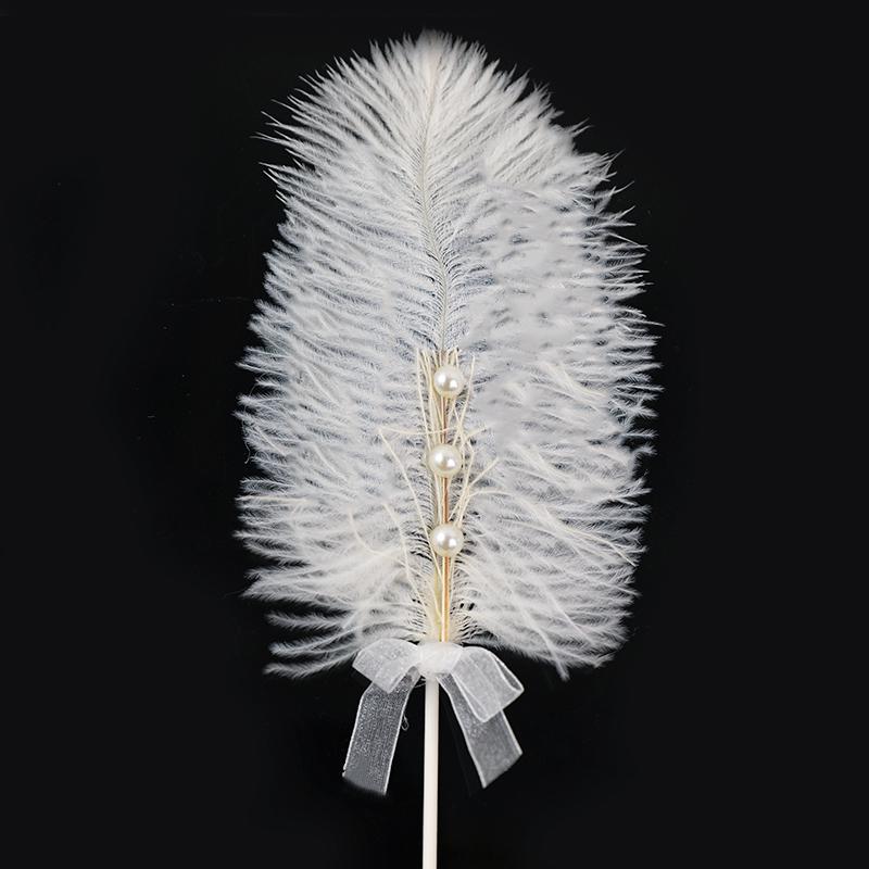 Angel Wing Feather String Lights Cake Topper Ornaments