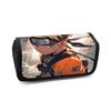 NARUTO Cartoon Pencil Box Double Layer Flip Pen Case Lightweight Stationery for Boys & Girls Ages 6-10 Kids School Daily Use
