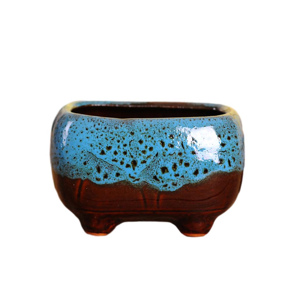 

Глазурованный керамический горшок для ваших любимых цветов и суккулентов. Цветочный горшок