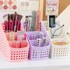 Large Capacity Stationery Storage Basket Morandi Color Desktop Organizer  Desktop Use